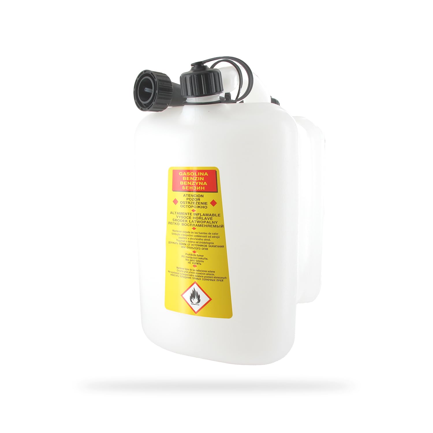 TECOMEC - Jerrican 3L + 6L- Jerrican Plastique Double Usage avec Bec Verseur - Norme UN Pour Transport de Matières Dangereuses