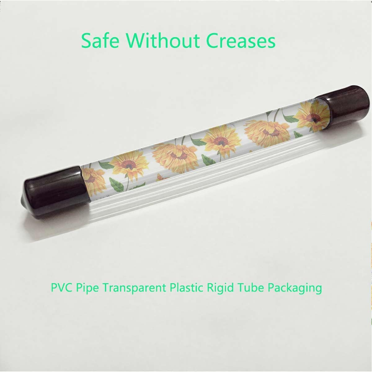 Yellow Green Window Sticker Non-Adhesive Glass Film Fashionable Plant Patterns Window Film Non-Adhesive Frosting Privacy Film Watercolor 31.5Wx62.9L-inch