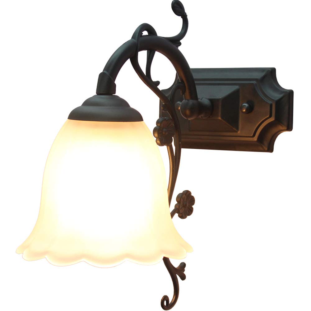 European-style dormitorio noche Lámparas de pared antiguo restaurante luces de pared de pasillo sala de estar escaleras accesorios de iluminación
