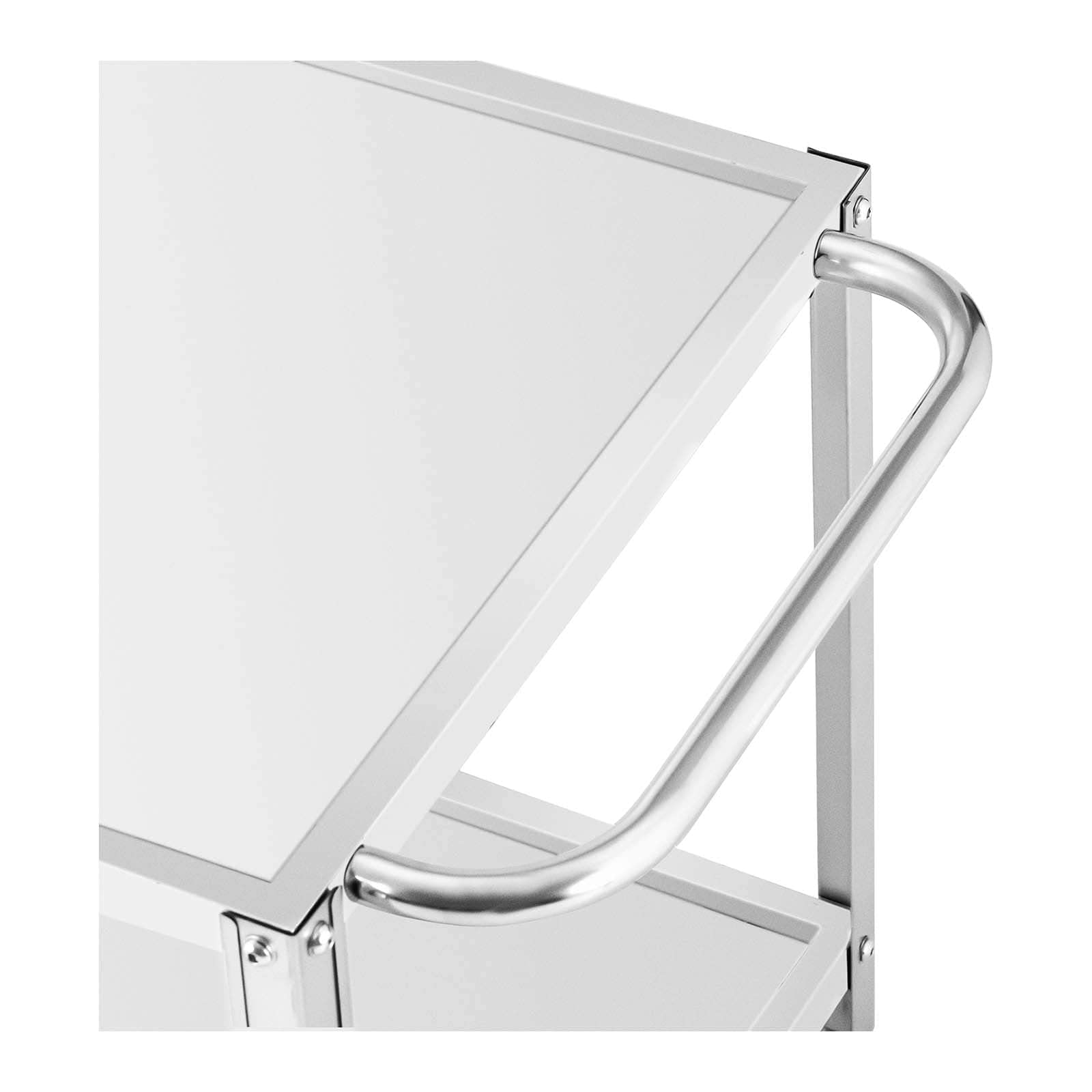 Royal Catering RCGW 12 Carrello di servizio - 2 ripiani - 80 x 57 x 3,5 cm - Distanza tra ripiani 53 cm - 100 kg - Royal Catering