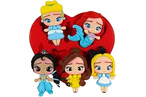 076 - Princess Dress Doll Silicone Mold, 3D Doll Body Mold