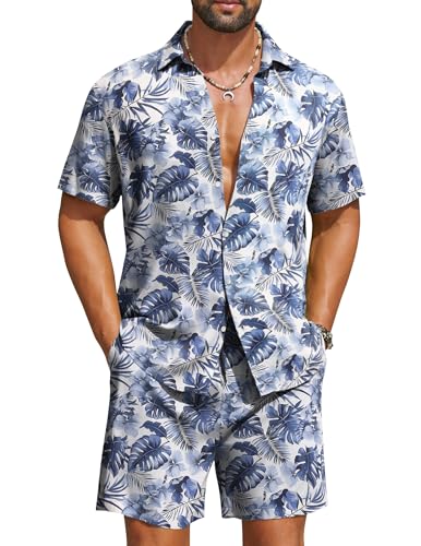 Image of COOFANDY Men's Slim Fit Cotton Dress Shirt Wrinkle Free Polka Dots Button Down Collar Shirt