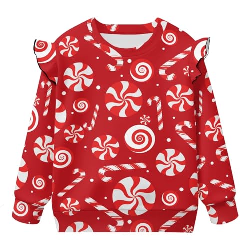 Girls Cute Hoodies Sweatshirts Long Sleeve Sweaters Pullover Fall Winter Clothes Kids Lightweight Top4