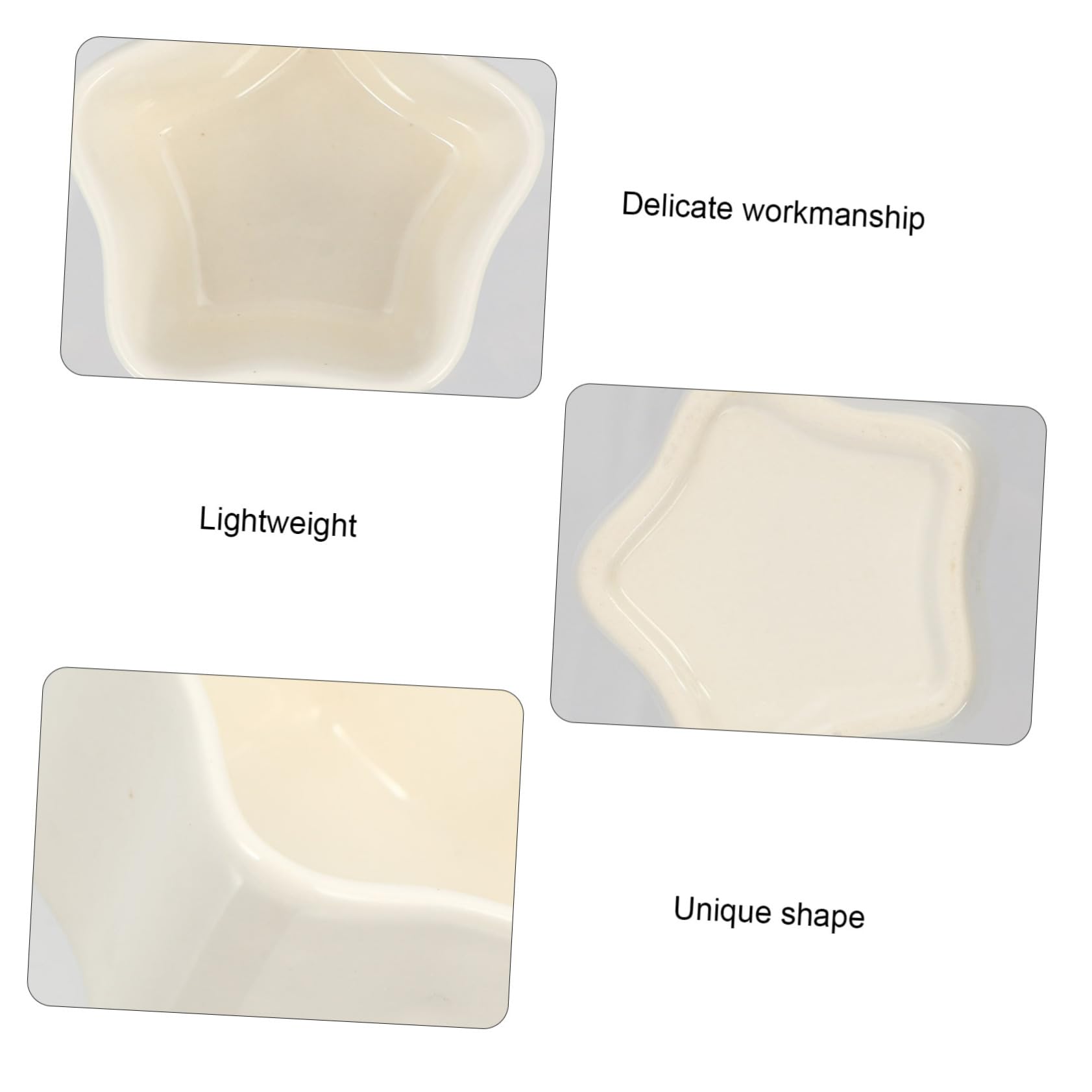 5piezas Molde Para Hornear De Cerámica Molde Creativo Para Postres Para Hacer Mousse Pasteles y Pudines Casa