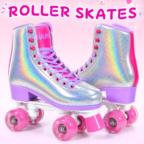 SULIFEEL Holographic Light-Up Quad Skate