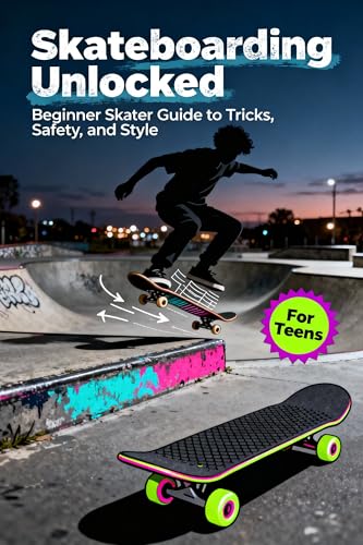 Skateboarding Unlocked: Beginner Skater Guide to Tricks, Safety, and Style - For Teens (English Edition)