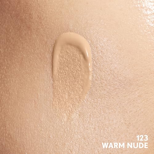 Image of COVERGIRL Clean Invisible Foundation Makeup, Dewy & Glowy Natural Finish, Buildable Coverage, Skin-Like Smooth Look, Vegan, Warm Nude, 1oz