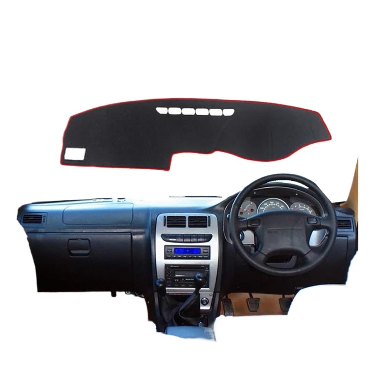 Accesorios para tablero de coche Safe 2003 2004 tapete protector de salpicadero conducción izquierda 6