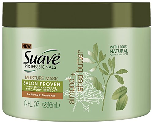 Suave Professionals Moisture Hair Mask, Almond/Shea Butter, 8 Ounce