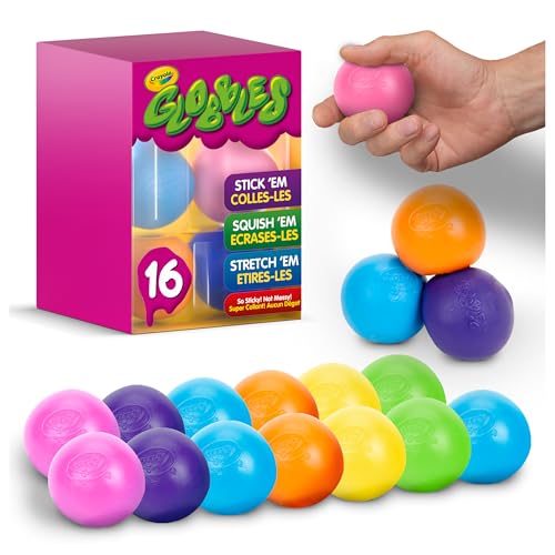 Image of Crayola Globbles, Squish and Fidget Toys, Gift for Kids, 16ct