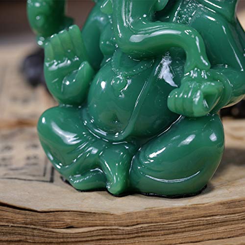 Estatua de Lord Ganesha decorativa para hogar y auto miniatura 5