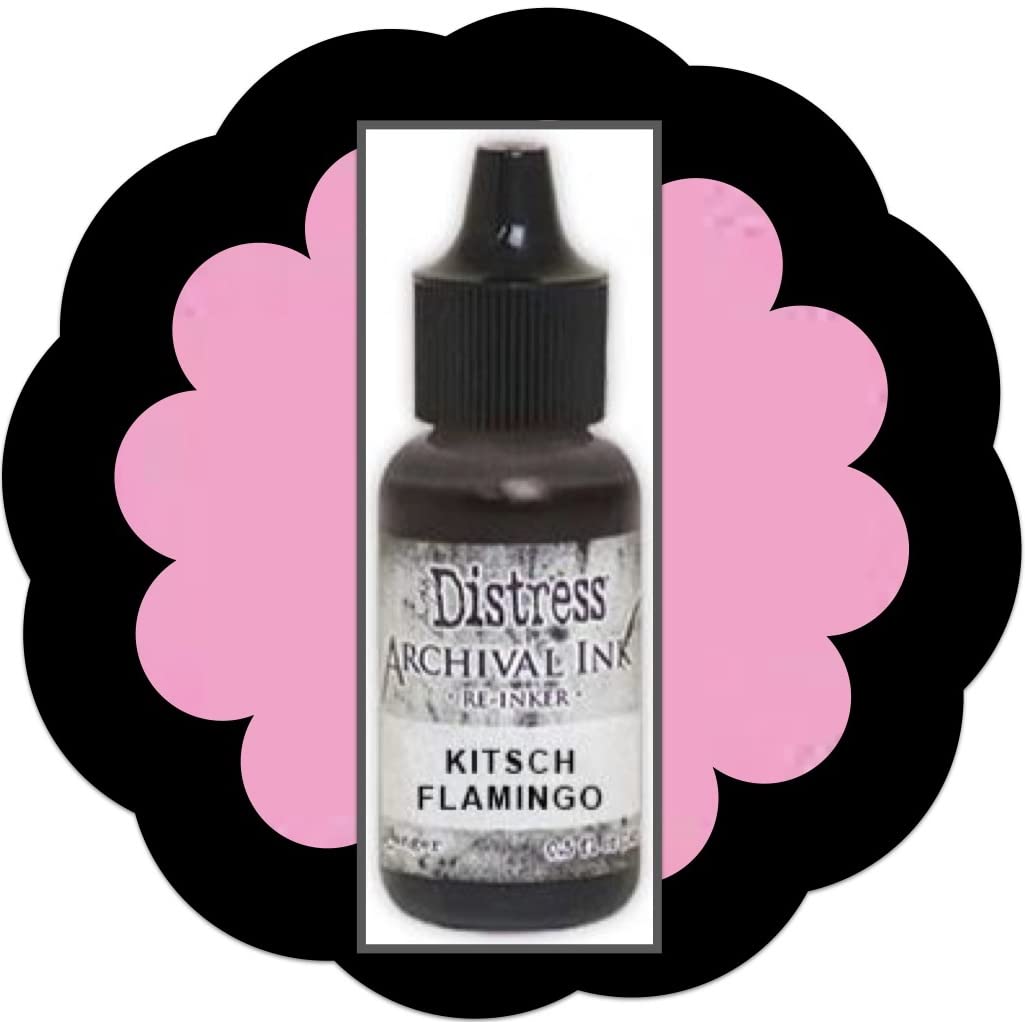 Ranger Kitsch Flamingo Tim Holtz Distress Archival Reinker