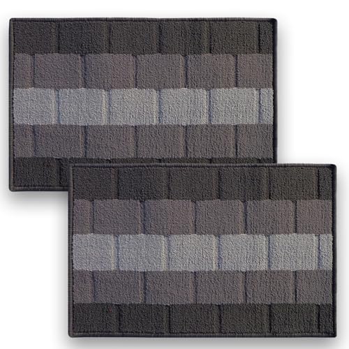 Status Contract anti-slip door mat 38x58 cm in grey at a doorway — best overall door mats for home