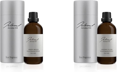 JCLOUD Aceite esencial para máquina de aire aromático para el hogar, brisa de primavera y agua de por vida, 3.4 fl oz, aceites aromáticos puros para