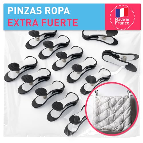 Culiclean Clips Maxi 12 Piezas, Negro-Blanco Culiclean Clips Maxi 12 Piezas, Negro-Blanco