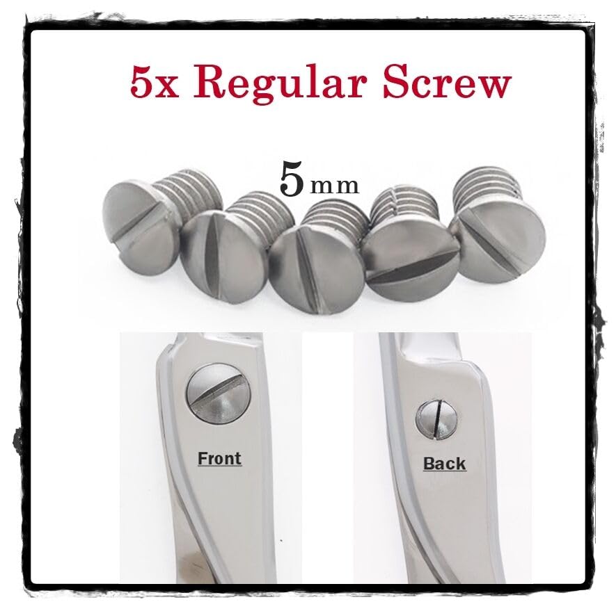 HANAKO Scissor Parts: Regular Screws Set of 5 (SR 5)
