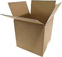 Vista 1 de 100 cajas 50 cada 5x5x5, 6x6x6 envío embalaje caja de correo cartón corrugado