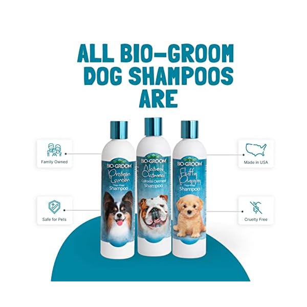 BIO-GROOM - Natural Oatmeal - Haferflocken Shampoo - Hundeshampoo und Welpenshampoo - Lindert Juckreiz und spendet Feuchtigkeit - pH-neutral und frei von Parabenen - 3,8 L – Bild 5