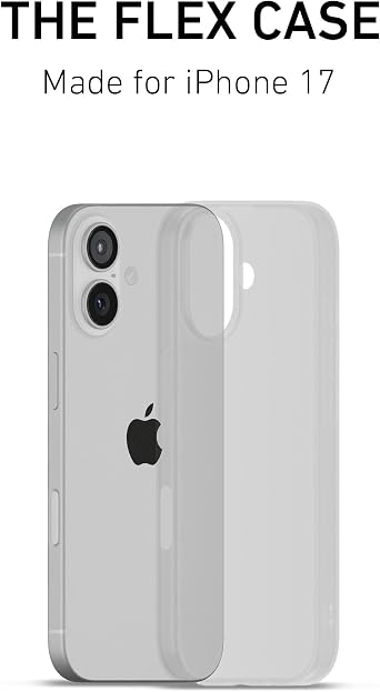 PEEL Flex Case for iPhone 17 (Clear Soft)