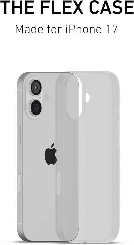 PEEL Flex Case for iPhone 17 (Clear Soft)