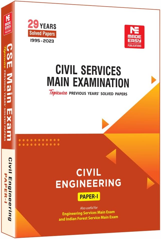 CSE Mains 2024: Civil Engineering Solved Paper-1