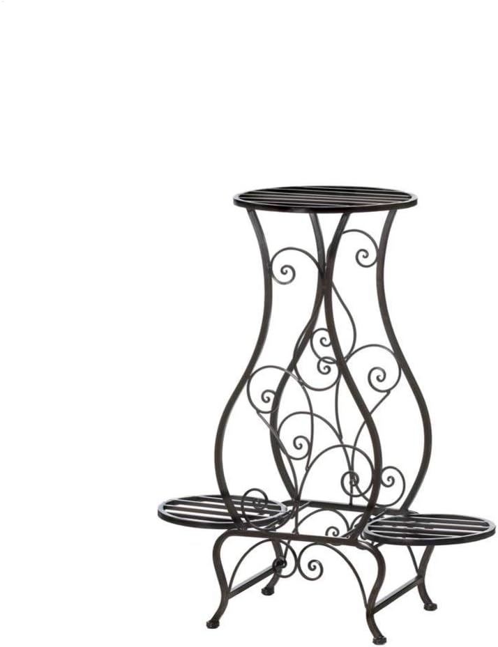 Outdoor Indoor Garden Decor Iron Planter Pot Stand Patio