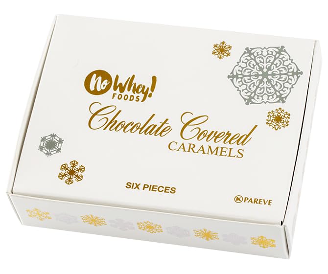Miniatura 2 de Vegano, sin gluten, sin nueces, caramelos gourmet cubiertos de chocolate (6 piezas)  Sin lácteos, sin soja, sin sésamo  Regalos de Navidad aptos