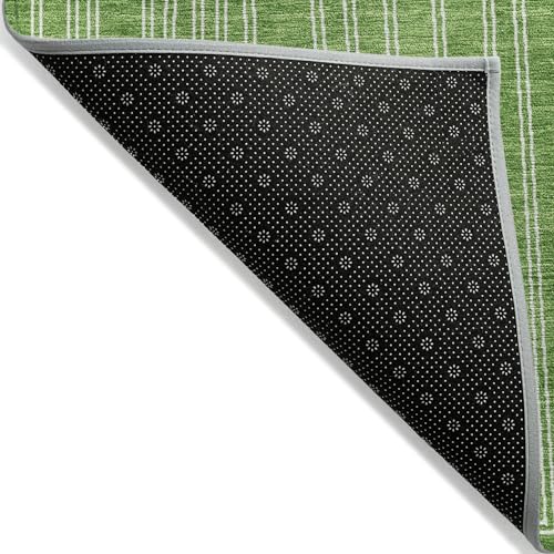 Addison Rugs Tapete Interior y Exterior verde 50.8x38.1 cm miniatura 6