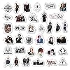 BulbaCraft MCR Stickers - Rock Band Stickers for Adults, 36 Pieces of Strong Adhesive and Waterproof Decals, Guitar Laptop Decals for Teens, Gifts for Women & Men #2