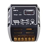 Anself Solar Charge Controller Charging Regulator for Solar Panel Battery Overload Protection (11A)
