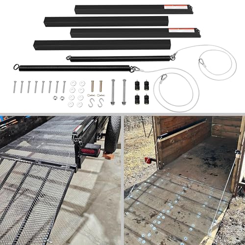 image for JY PERFORMANCE Trailer Tailgate Lift Assist Kit, for Open Utility Trai