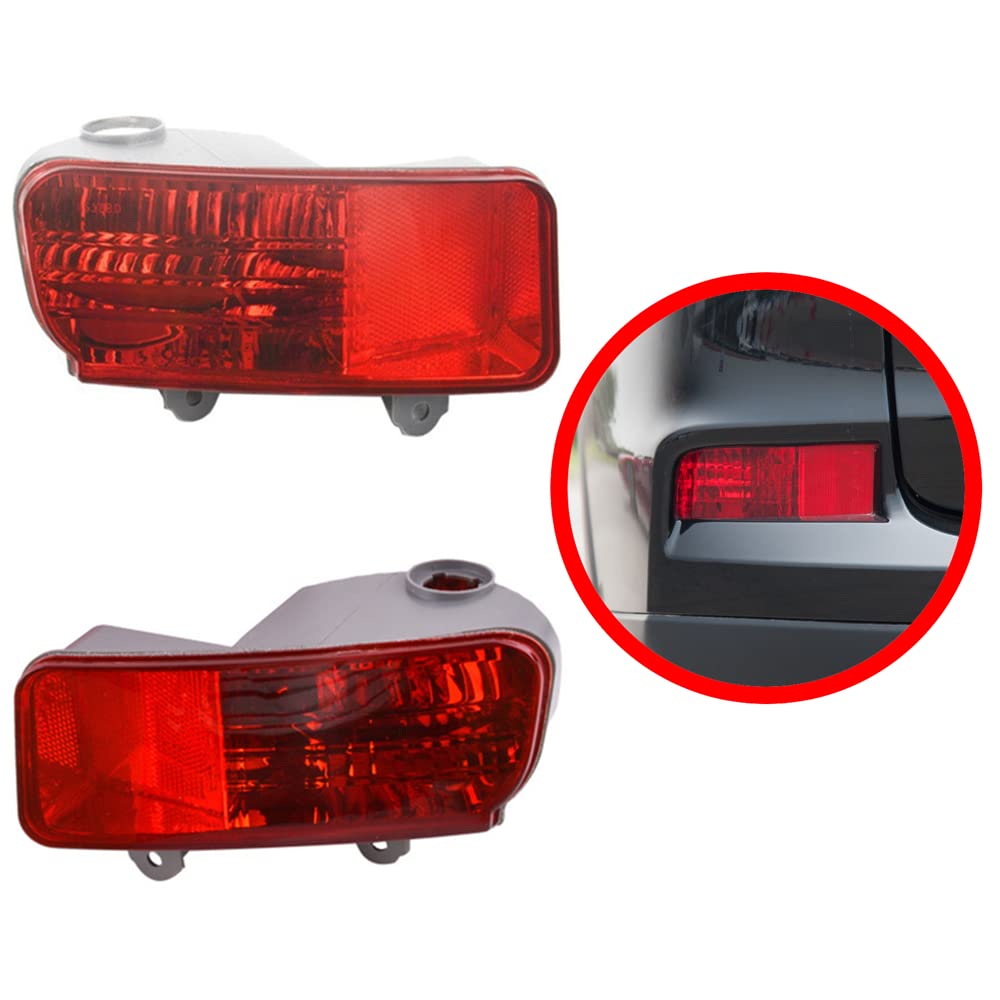 Lámpara Antiniebla De 12V para Honda CRV Luz De Parachoques Trasero para CR V RM1 RM2 RM3 RM4 2015 2016 Izquierda con Bombilla Reflector Derecho