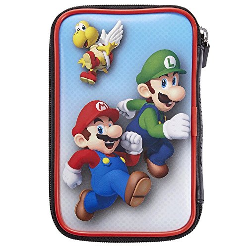 Offizielle Nintendo New 3DS und 2DS XL / 3DS XL  Tasche/Hülle | 4 Motive zur Auswahl | Schützt den Nintendo 3DS ; Motiv: Mario und Luigi