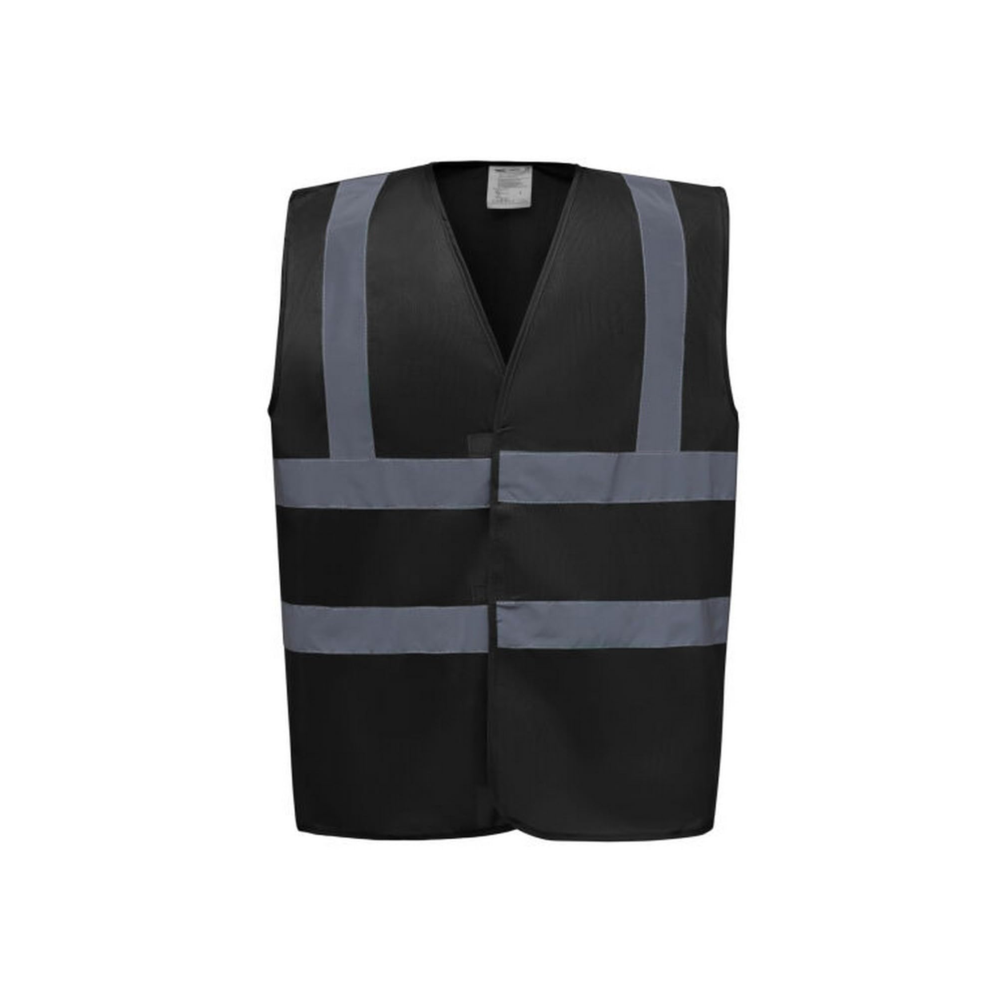 Yoko Hi Vis 2 Band And Braces Waistcoat (hvw100) S Black โ image 1