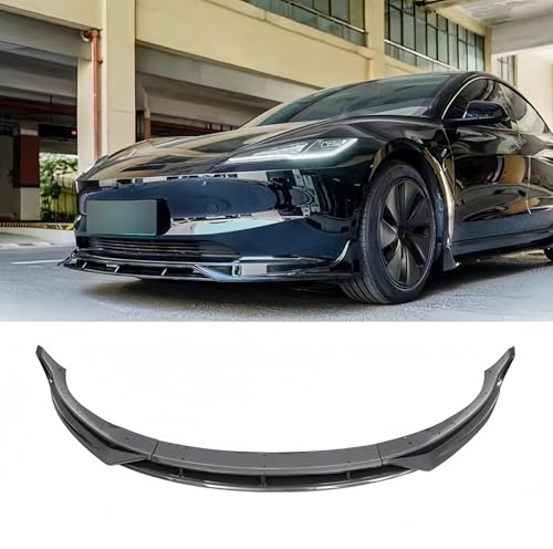 Lèvre avant Tesla Model 3 Highland carbone anti-rayures