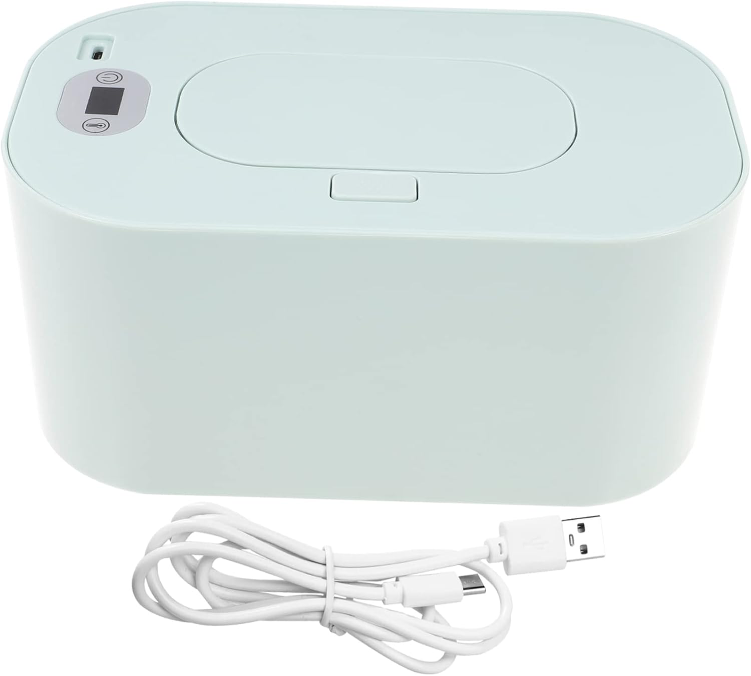 Unomor Portable USB Wipe Warmer Temperature Dispenser for Home Travel Heating Box for Comfortable Diaper Changes