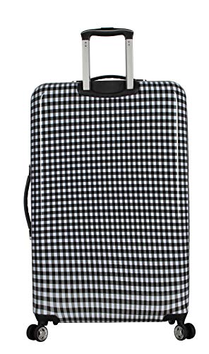 Image of Betsey Johnson Designer Luggage Collection - Expandable 3 Piece Hardside Lightweight Spinner Suitcase Set - Travel Set includes 20-Inch Carry On, 26 inch and 30-Inch Checked Suitcase (Sunflower)