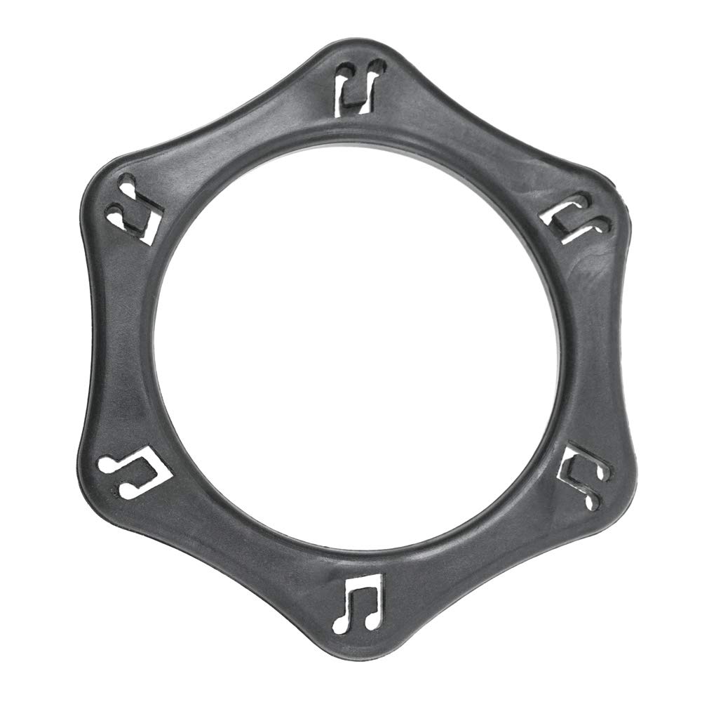 Anillo hexagonal antivuelco para micrófono inalámbrico de mano, antideslizante, a prueba de golpes, para KTV, karaoke, baile de baile, sala de conferencias, entrevistas de noticias