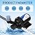 FlowFluid 110V AC Water Pressure Booster Pump for RV,45PSI 4GPM Camper Transfer Pump with Plug,On Demand 3-Chamber Self-Priming Water Pump with Filter for Marine Yacht Caravan Garden Hose Bathroom