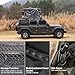 Naturnest Orion Mini Hardshell Rooftop Tent for Car Camping, SUV Tent with LED Light, Easy Ladder and Durable ABS Shell, Weatherproof and Comfortable Design for Jeep, Truck (Basic Model)