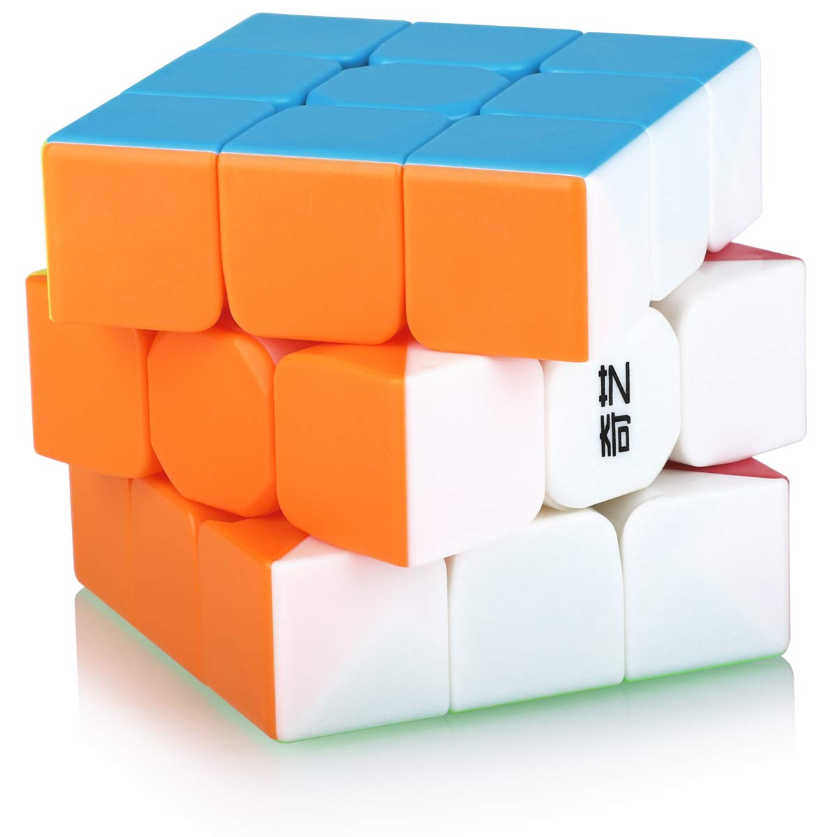 JOPHEK Magische Kubus 3x3 Stickerless, Originele Speed Cube Puzzle Dobbelsteen, Sneller en Professioneel