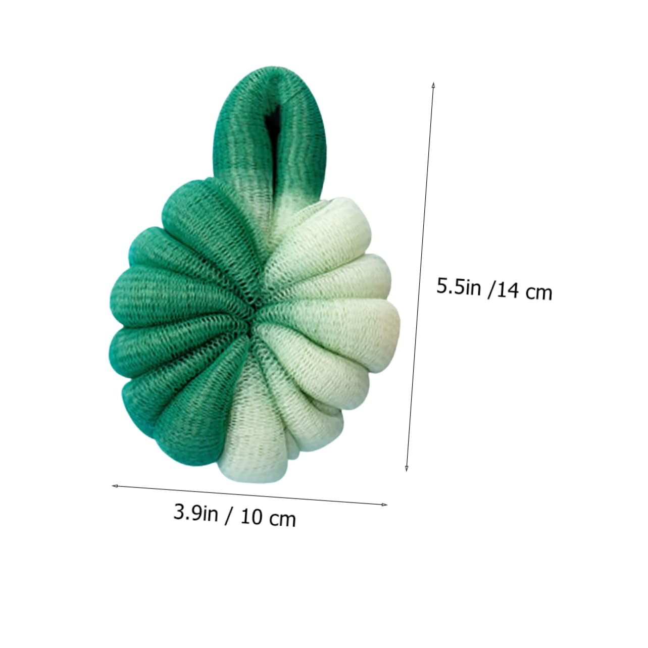 PartyKindom 2Pcs Bath Puff Shower Ball Soft Mesh Bathing Bubble Making Ball for Gentle Exfoliation and Home Bath Accessories for Relaxing Showers