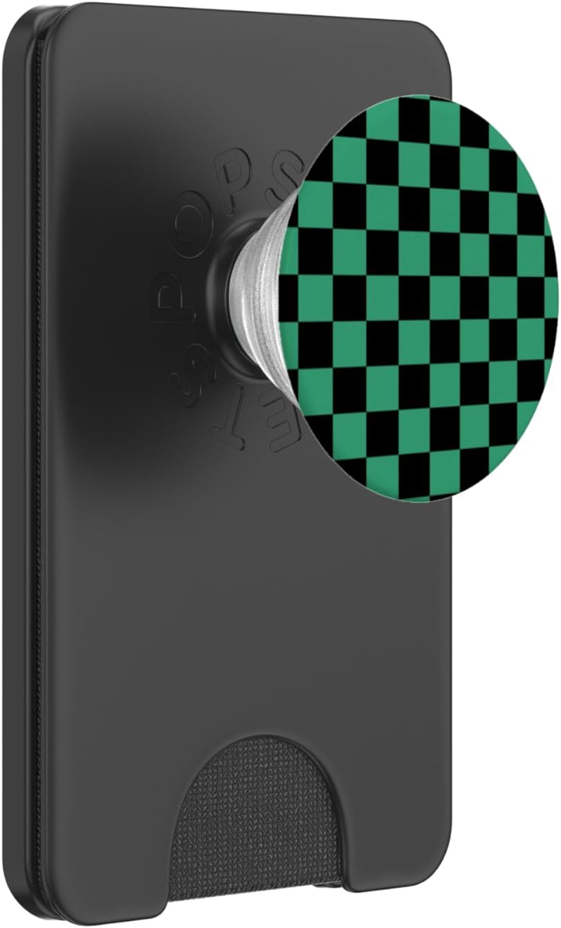 Anime Manga Japanese Pattern Ichimatsu Kimono Cosplay PopSockets PopWallet for MagSafe