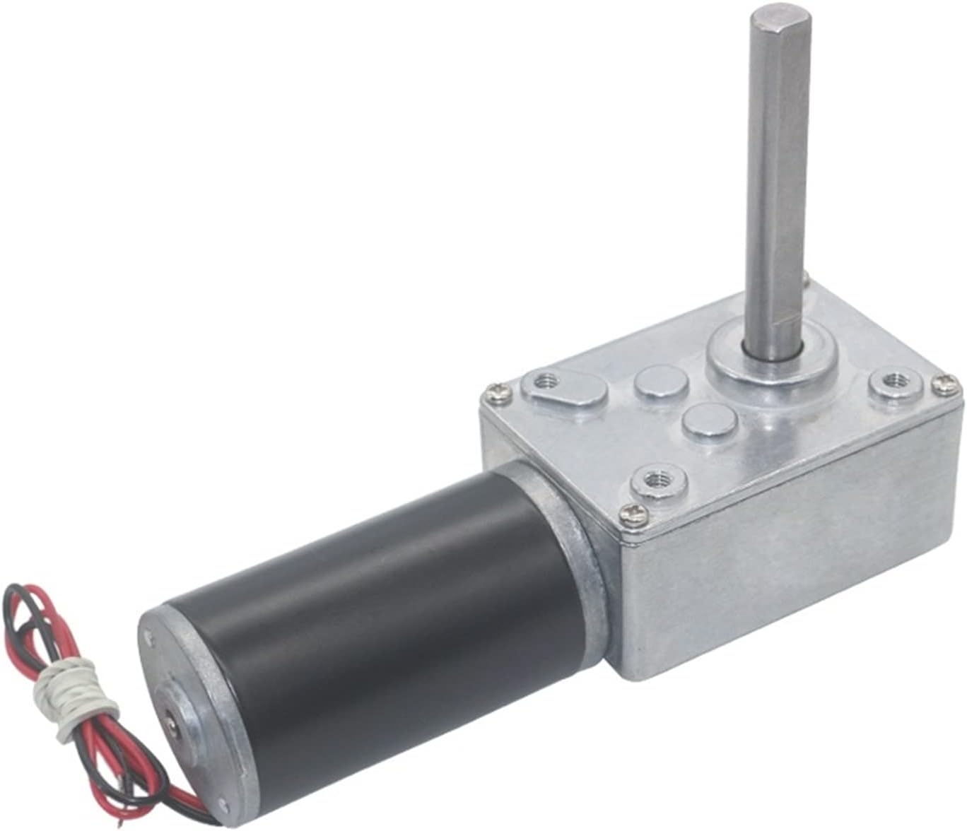 High Torque Gear Motor 4058GW Small DC Turbine Worm Gear Motor, 5840-31ZY High Torque Reduction Gear Box Dc Motor 51MM Long Shaft (Color : 24v, Size : 470RPM)