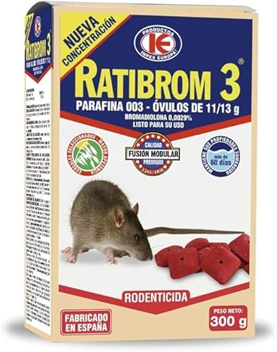 Peyca Ratibrom 3 Rodenticida 300g