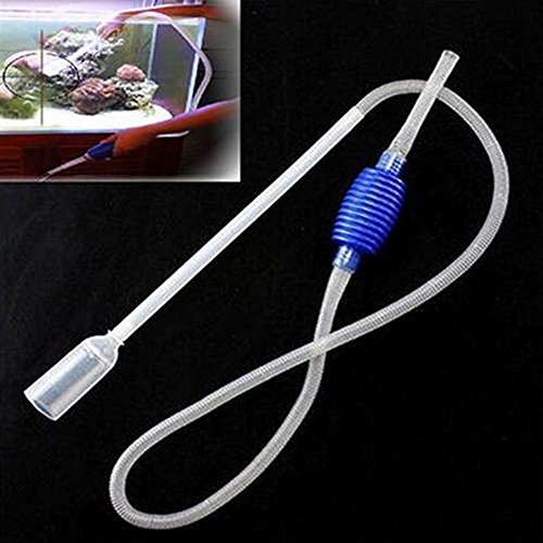 Baost Aquarium Water Change Gravel Cleaner Siphon Pump Vacuum Pipe Fish Tank Filter Clean Pipe Tube #TOP1