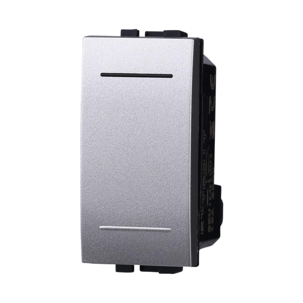 5 Moduli Deviatore 16A Bianco – Compatibili Con BTicino Living, Materiali Di Alta Qualità E Garanzia 5 Anni