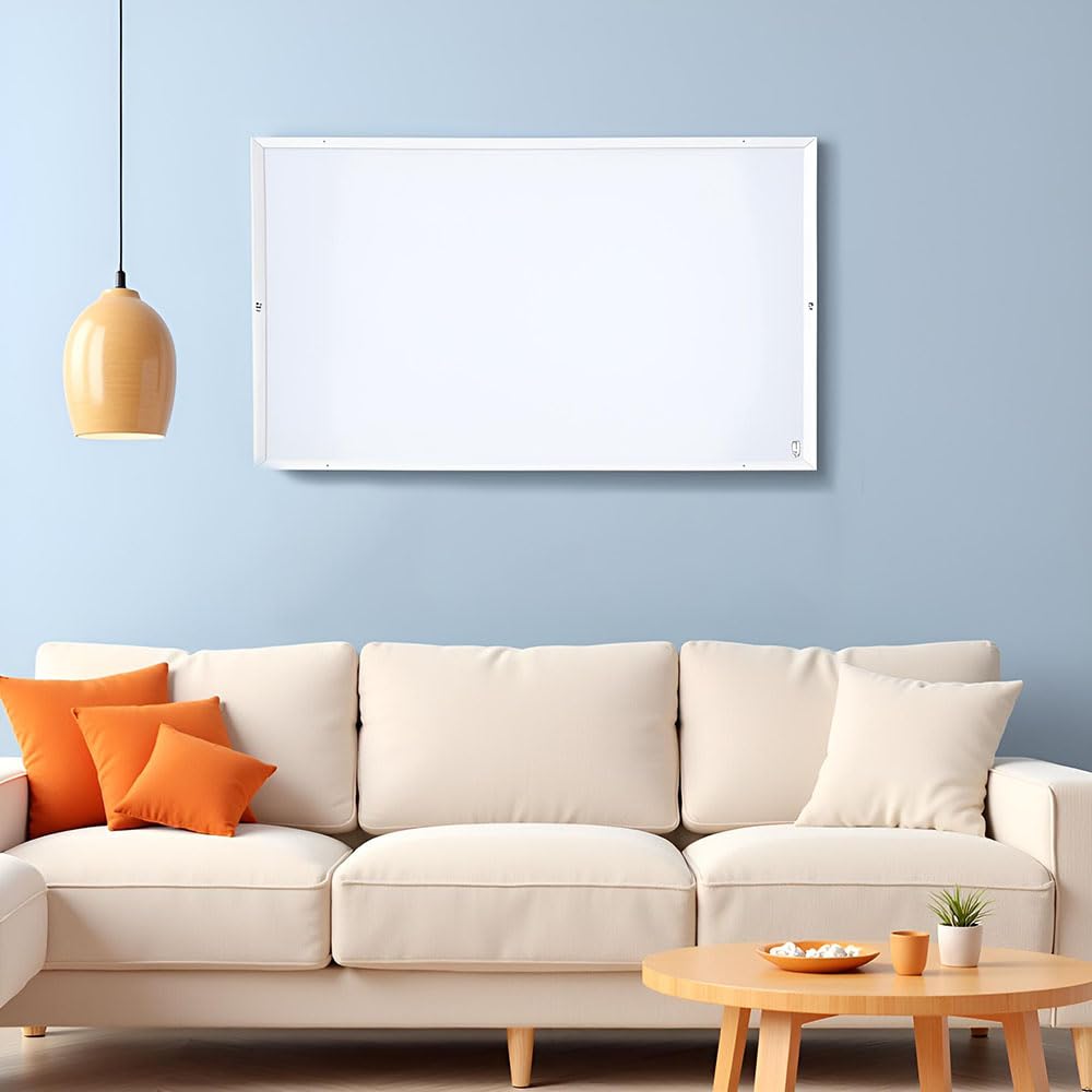 Grzejnik elektryczny ElectricSun 600W biały z termostatem 103x63cm