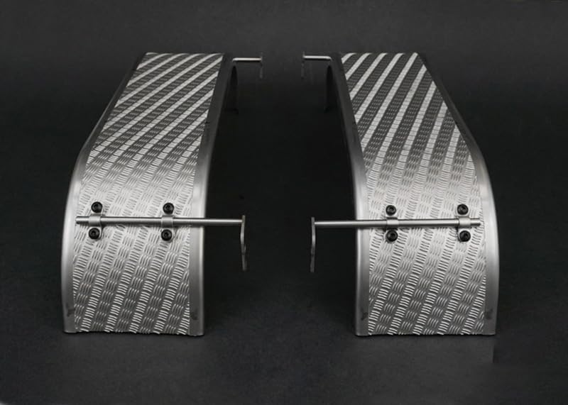 TOUCAN RC HOBBY LESU Parts Metal Rear Fender B for 1/14 RC Handmade DIY for Tamiya 3348 Truck Car Model