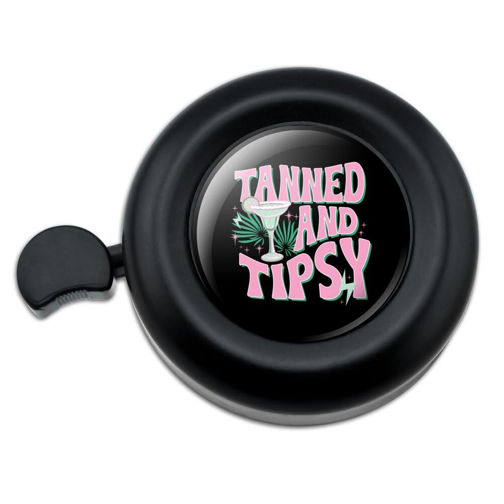 Graphics & More Tanned and Tipsy Bicycle Handlebar Bike Bell